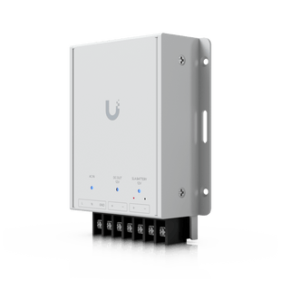 Fuente de Alimentación de 12V con Soporte para Batería de Respaldo SLA Opcional, Compatible con UniFi Retrofit Hub