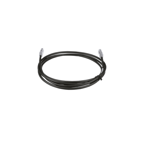 Cable de Parcheo UTP, Cat6A, 24 AWG, CM, Color Negro, 3.05 Metros (10 Pies)