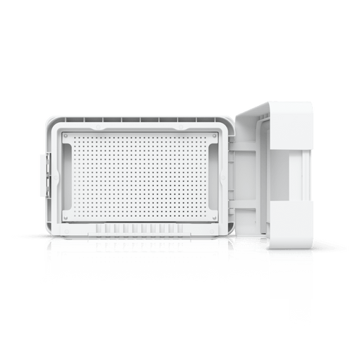 UniFi Flex Utility Pro – Gabinete Universal para Exteriores IPX6 Resistente a la Intemperie, Diseñado para Montaje en Pared o Poste