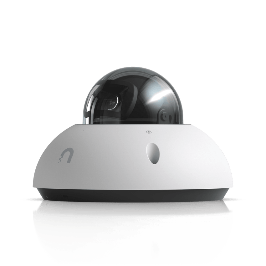UniFi G6 Dome – Cámara 4K Antivandálica y Todo Clima con Sensor de 8 MP (1/1.8”), Motor de IA Multi-TOPS y Visión Nocturna Infrarroja de Largo Alcance