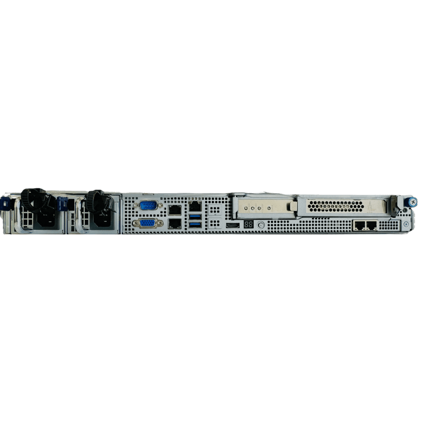 NVR Wisenet WAVE basada en Windows / Montable en Rack 1U / Incluye 1 licencia WAVE-PRO-04 / 470 Mbps throughput / Incluye 80 TB para almacenamiento