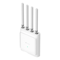 Access Point Wi-Fi 6 Exterior AX3600 / 3.6 Gbps Velocidad Total / 4x4 MU-MIMO / IP68 / Protección Rayos 6 kV / Gestión Cloud Omada / -40°C a +70°C / Alta Densidad de Usuarios
