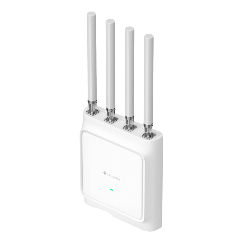 Access Point Wi-Fi 6 Exterior AX3600 / 3.6 Gbps Velocidad Total / 4x4 MU-MIMO / IP68 / Protección Rayos 6 kV / Gestión Cloud Omada / -40°C a +70°C / Alta Densidad de Usuarios