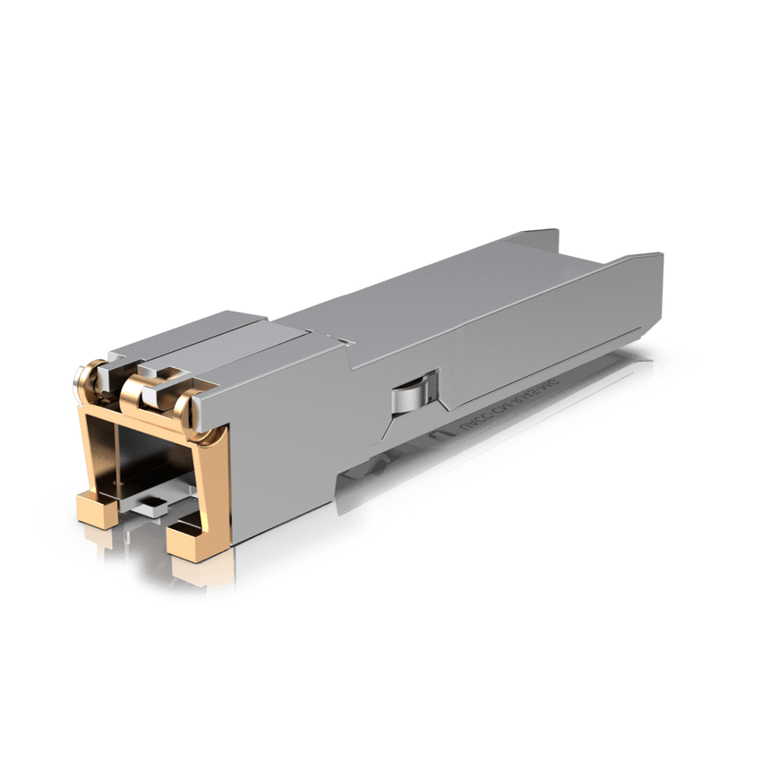 UFiber Tranceptor convertidor de SFP+ a RJ45, velocidades 10/5/2.5/1G