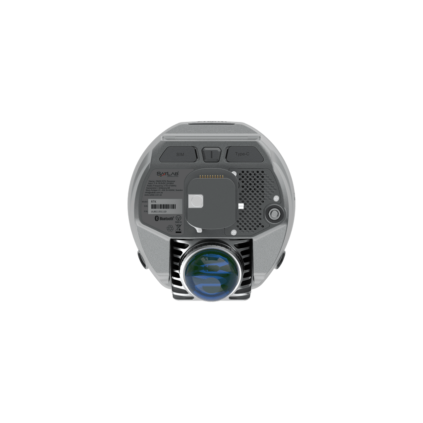 Receptor GNSS SLAM RTK Profesional / Tecnología SLAM + RTK Integrada / Precisión Milimétrica 2.5 mm + 0.1 ppm / 4 Cámaras HD para Medición por Imagen / Pantalla Táctil 2.8 Pulgadas / Conectividad LTE + WiFi 6 + Bl