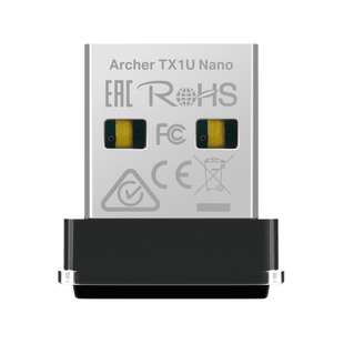 Adaptador USB Inalámbrico AX300 / Wi-Fi 6 2.4 GHz / 287 Mbps / Nano Size / OFDMA y MU-MIMO / Driver Pre-cargado / WPA2-PSK