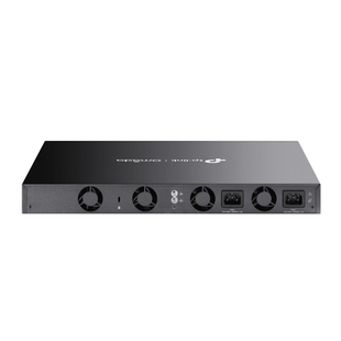 Switch Omada L3 SDN Administrable / 48 puertos Gigabit y 6 puertos SFP+ / Funciones RIP, VRRP, Servidor DHCP / Administración centralizada OMADA / Fuente Redundante