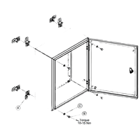 Soportes de Montaje en Pared para gabinetes tipo NEMA / Acero Inoxidable 304 / Incluye 4 Brackets con Accesorios / Resistente a la Corrosión
