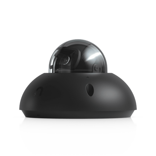 UniFi G6 Dome – Cámara 4K Antivandálica y Todo Clima con Sensor de 8 MP (1/1.8”), Motor de IA Multi-TOPS y Visión Nocturna Infrarroja de Largo Alcance, Color Negro