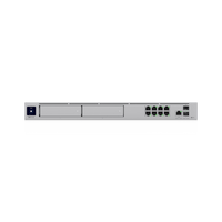 UniFi Dream Machine Pro Max – Cloud Gateway Empresarial con Soporte para 150 Dispositivos y 2000 Clientes, 5 Gbps de Ruteo con IDS/IPS, 2 Bahías para HDD 3.5”, SSD Interno de 128 GB, Failover, Balanceo de Carga y VPN/SD-WAN