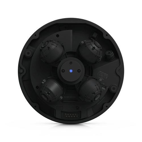 Cámara Multisensor AI de 32 MP con 4 Lentes Ajustables, Zoom Óptico 2.33×, Cobertura IR 360°, Motor AI Multi-TOPS y Alimentación PoE++ para Monitoreo de Amplia Cobertura
