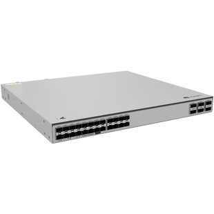 Switch 10GE Core / 24 Puertos 10GE SFP+ / 6 Puertos 100GE QSFP28 / Switching 1680 Gbps / Forwarding 1250 Mpps / iStack / Gestión Cloud / SME