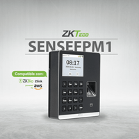 Terminal Biom�trica de Asistencia / Huella Digital y RFID / 500 Usuarios / Pantalla 2.8" / WiFi / ZKBio Zlink / USB