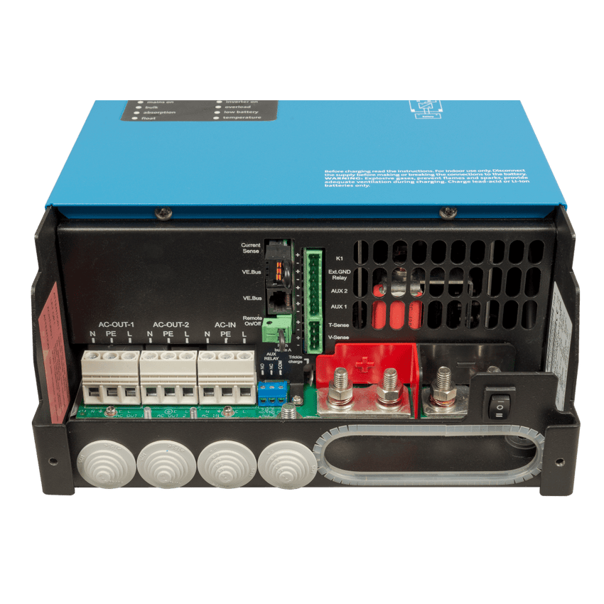 MultiPlus-II 48/3000/35-50 / Inversor Cargador de Onda Pura / Entrada 48 Vcc / Salida 2400 W 120 Vca 60 Hz