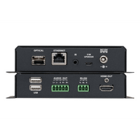 EXTENSOR OPTICO HDMI 4K 10KM MONOMODO