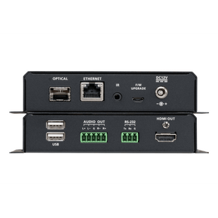 EXTENSOR OPTICO HDMI 4K 10KM MONOMODO