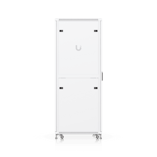 UACC Rack Cabinet 42U (600 × 800 mm) – Gabinete de Piso Totalmente Ensamblado con Ventiladores Integrados, Paneles Removibles, Ruedas con Seguro y Puerta Frontal Perforada para Óptimo Flujo de Aire