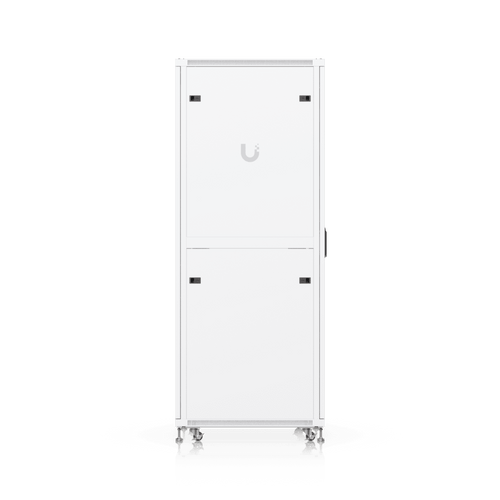 UACC Rack Cabinet 42U (600 × 800 mm) – Gabinete de Piso Totalmente Ensamblado con Ventiladores Integrados, Paneles Removibles, Ruedas con Seguro y Puerta Frontal Perforada para Óptimo Flujo de Aire