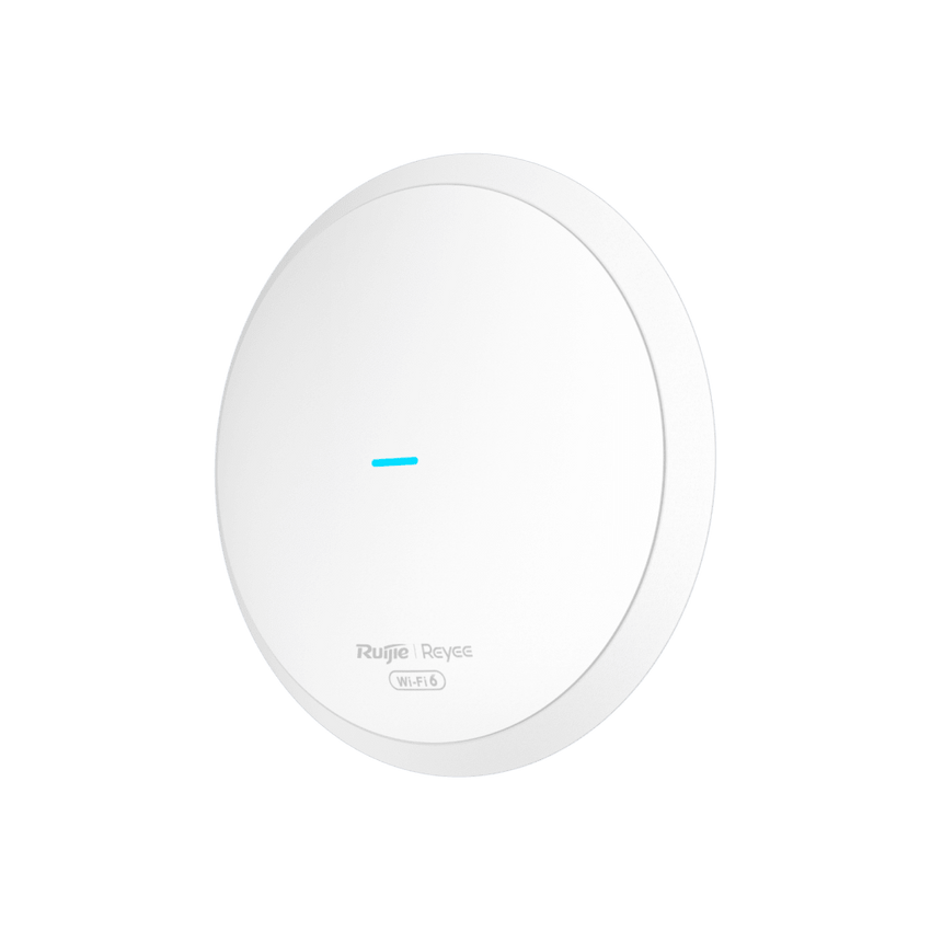 Punto de acceso Wi-Fi 6 para interior en techo hasta 1.77 Gbps doble banda 802.11ax MU-MIMO 2x2