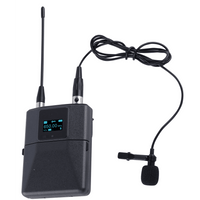 Micrófono de Solapa Digital Inalámbrico EP-59L / Condenser / Rango Frecuencia 540-590MHz y 640-690MHz / Modulación pi/4-DQPSK / Potencia Salida ≥10dBm / Autonomía >10 Horas / OLED Display / Ajuste Potencia y Volumen / Fun