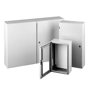 Gabinete Industrial de Puerta Sencilla  30 x 24 x 8 pulgadas (762 x 610 x 203 mm) / Acero Gris / IP66 / NEMA 4,12,13 / cUL Listed