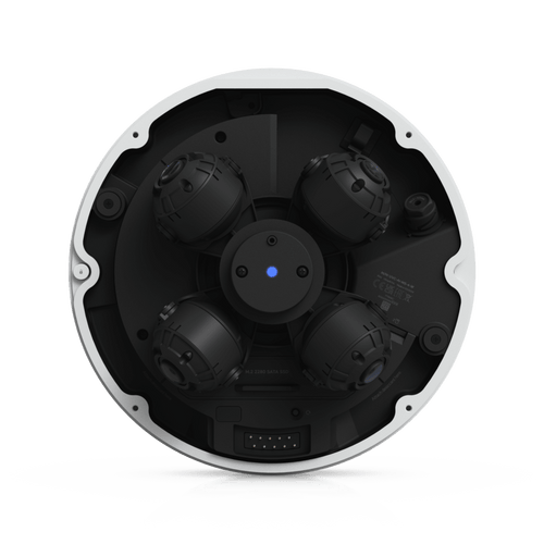 Cámara Multisensor AI de 32 MP con 4 Lentes Ajustables, Zoom Óptico 2.33×, Cobertura IR 360°, Motor AI Multi-TOPS y Alimentación PoE++ para Monitoreo de Amplia Cobertura