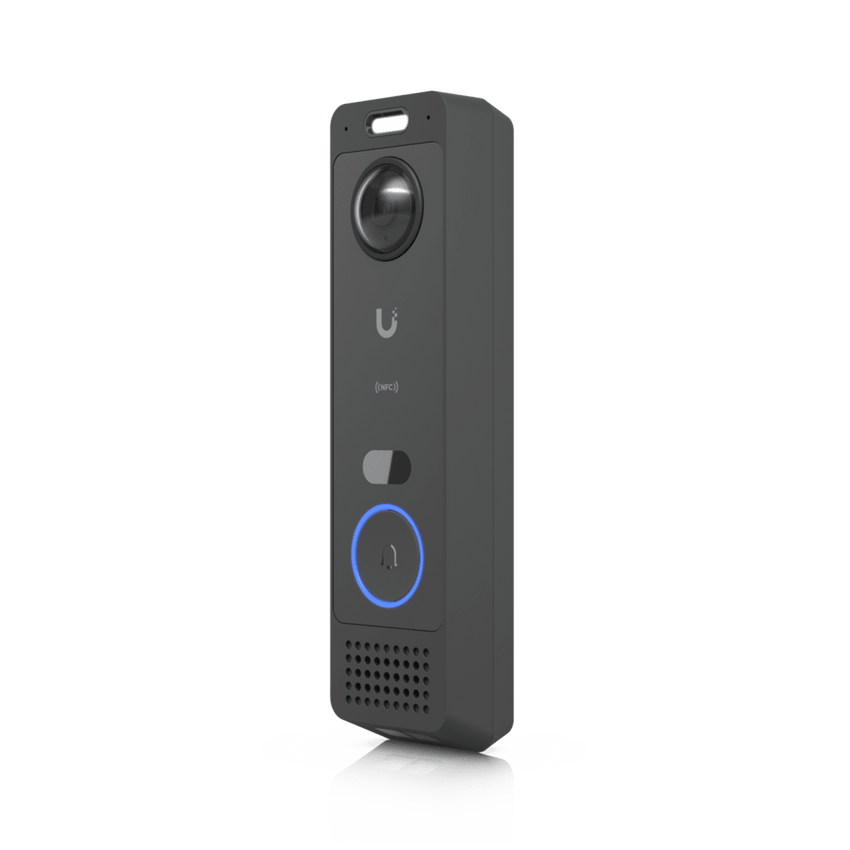 UniFi Protect G6 Entry – Video Portero para Acceso con Audio Bidireccional, Detecciones Inteligentes y Reconocimiento Facial, con Visión Nocturna IR, Acceso por NFC
