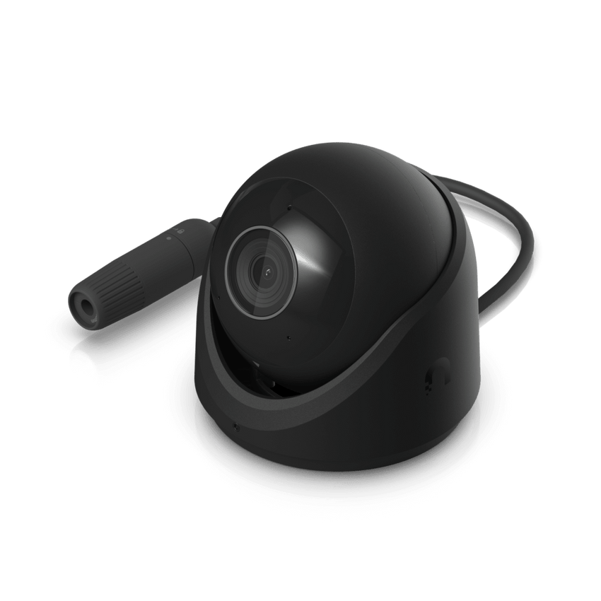 Cámara de Seguridad Turret Color Negro / Alimentación PoE/ Resistente a Manipulaciones IK04/ Sensor de Imagen 1/1.8" 8MP/ Ajuste Manual 3 Ejes