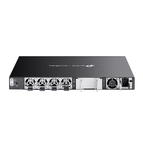 Switch Omada L3 SDN Administrable / 48 puertos Gigabit y 6 puertos SFP+ / Presupuesto PoE 1440 W / Funciones RIP, VRRP, Servidor DHCP / Administración centralizada OMADA / Fuente Redundante