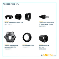 Para persiana, motor tubular mecánico, integrable con Shelly25 o MINICENTRALIS señal RTS, Persiana de 2.3 ancho y alto 4 mts.