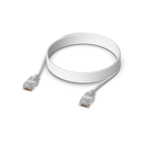 Patchcord UniFi Etherlighting? de 2 Metros (6.56 Pies), hasta 10G / Soporta hasta PoE+++ / Conector RJ45 Transparente para Mejores Efectos de Luz con Switches USW PRO MAX