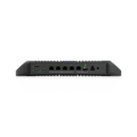 Cloud Gateway Industrial Rugerizado sin Ventilador con Puertos 10 GbE, 350W de Potencia Total para Despliegues PoE de Alta Densidad, Enrutamiento Avanzado y Almacenamiento microSD para Aplicaciones UniFi