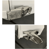 Caja Impermeable De Fibra De Vidrio, 6.77" (17.19cm) Alto x 6.77" (17.19cm) Ancho x 4.06" (10.31cm), Sin Ventanilla, Listado UL/cUL, Hecho En EE.UU, Serie EnviroArmour®