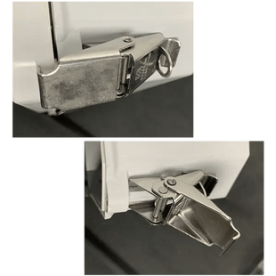 Caja Impermeable De Fibra De Vidrio, 6.77" (17.19cm) Alto x 6.77" (17.19cm) Ancho x 4.06" (10.31cm), Sin Ventanilla, Listado UL/cUL, Hecho En EE.UU, Serie EnviroArmour®
