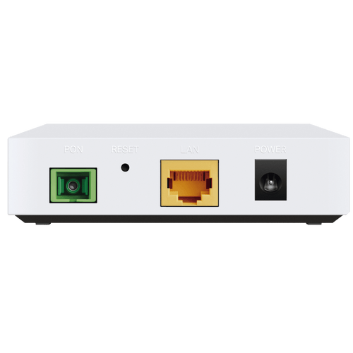 ONU/ONT - Unidad de Red Óptica XPON dual EPON/GPON / 1 Puerto RJ45 10/100/1000 Mbps / 1 puerto XPON Conector SC/APC / Equipo Bridge / Longitud de Onda Up: 1310 nm Dw: 1490 nm