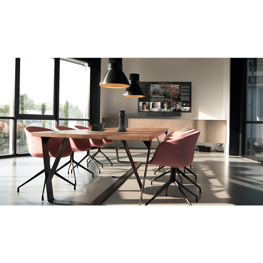 Camara de Videoconferencia MTower de Yealink con Triple Cámara 4K y Audio Inteligente 360°