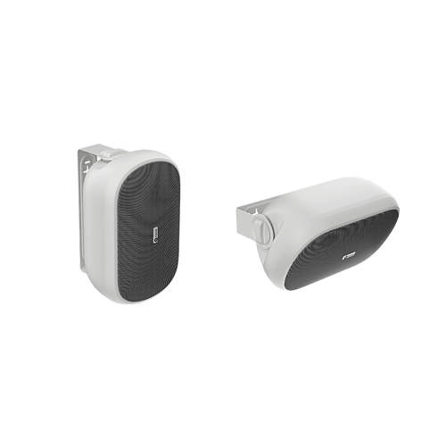 Altavoz PoE Dante | 8 Pulgadas | IP66 Todo Clima | 2 Vías | 91 dB SPL | PoE++ PoE+ PoE | DSP Integrado | Montaje Pared | UL62368