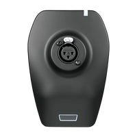 Transmisor de Micrófono de Mesa | System 20 PRO | Conector XLR-F para Micrófono Gooseneck | Batería de Ión-Litio | Pantalla OLED | USB Type-C | 10-20 Canales Simultáneos | AES128
