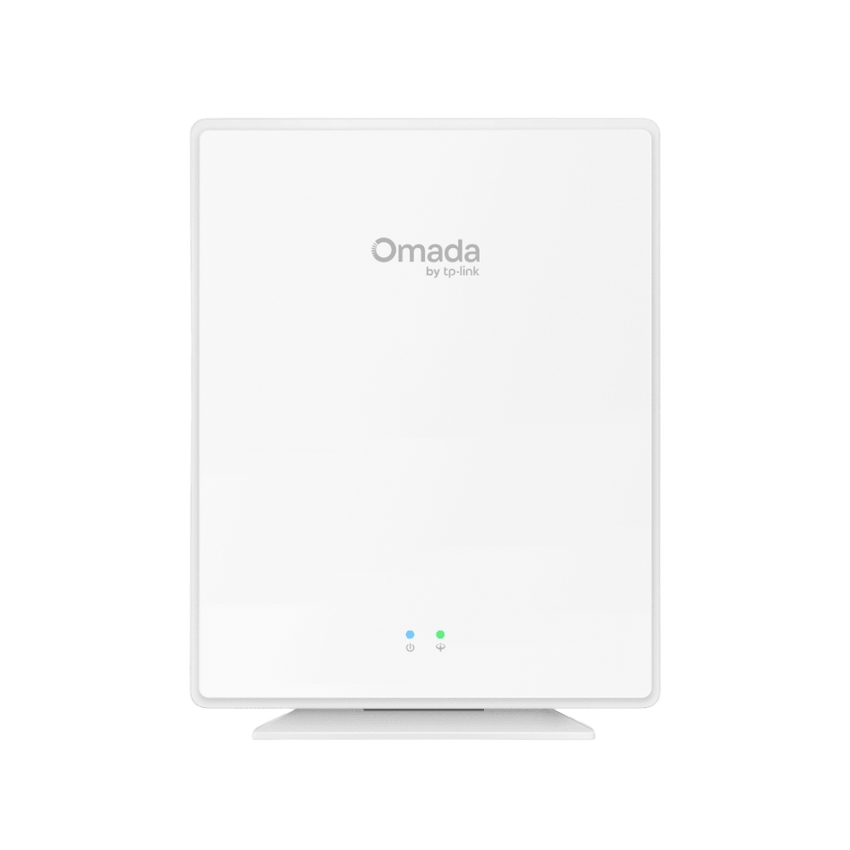 Access Point Wi-Fi 6 GPON Desktop / AX1800 1.8 Gbps / 4 Puertos Gigabit + 1 FXS / Gestión Omada Unificada / Cobertura 140 m² (1500 ft²) / Hasta 120 Clientes / MU-MIMO 2x2 / OFDMA