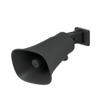 UniFi Protect AI Horn Speaker, Altavoz IP 120 dB, PoE+, Alerta AI Avanzada, Montaje Pared, Esquina y Poste, IP66, Color Negro