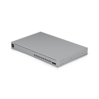 USW Pro XG 10 PoE Switch PoE+++ Capa 3 Etherlighting™ de 10 Puertos 10GbE (Todos PoE+++) y 2 Puertos SFP+ con Disponibilidad PoE de 400W