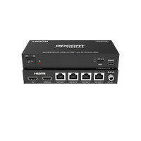 Splitter Extensor 1x4 | 4K@60Hz a 60m | 4K@30Hz a 70m | Cable Cat6 | EDID | HDCP 2.2 | Salida Loop