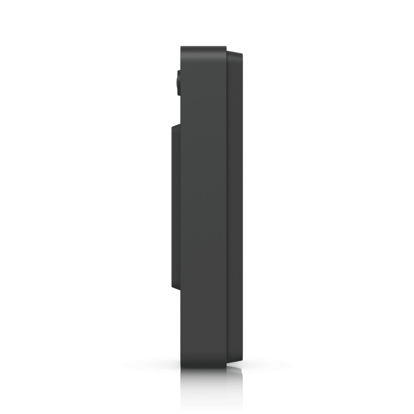 UVC Doorbell Lite – Videoportero Compacto 5 MP PoE con Visión Nocturna IR, Audio Bidireccional y Diseño Resistente al Clima, Color Negro