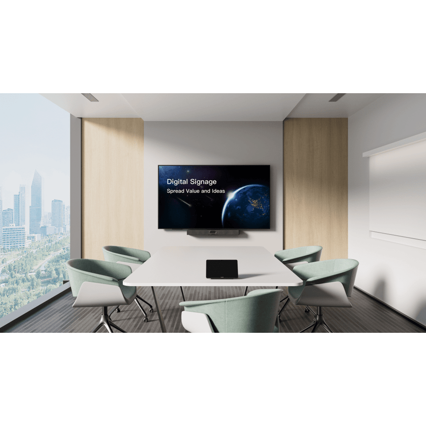 Pantalla Profesional Yealink de 86" MD-86 para Salas de Juntas, con Integración a MeetingBars y Control Inteligente
