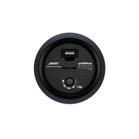 Altavoz Colgante Luna | Designmax | Sistema de Rango Extendido | Array Circular Ring Array™ 8 Drivers | Woofer 8" Integrado | Cobertura 140° | Color Negro