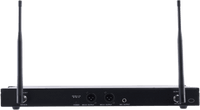 Receptor Inalámbrico Dual Canal Digital U-Band | 4 Bandas de Frecuencia (470-830 MHz) | Transmisión Digital pi/4-DQPSK | Pantalla TFT-LCD 2.2" | Anti-Interferencia con ID Code Pilot | Salidas Balanceadas y Desbalanceadas | Ecualizacion