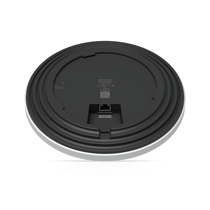 U7 Pro XGS – Punto de Acceso WiFi 7 Tri-Banda para Interiores con Soporte 6 GHz, Radio de Escaneo Espectral Dedicado, Cobertura de hasta 160 m², Capacidad para 500 Usuarios y Puerto Multi-Gig 10/5/2.5/1 GbE