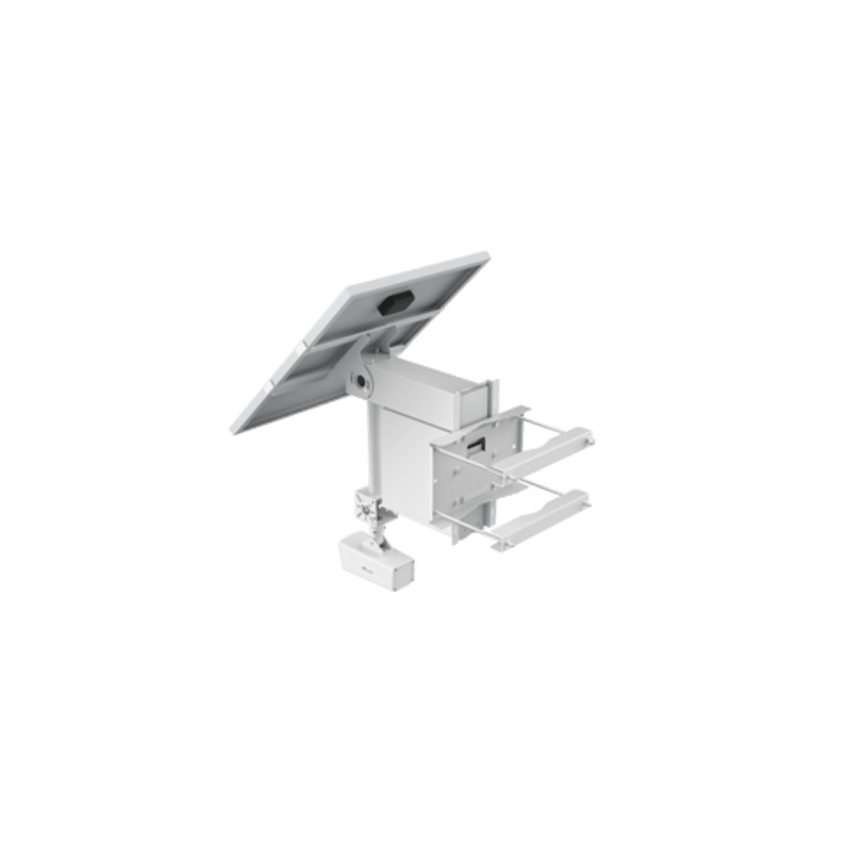 Camara con panel solar / Lente 4 MM / IP67 / 4G / Montaje para poste
