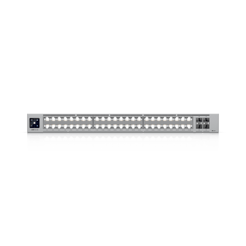 UniFi Switch USW-Pro-XG-48 / Capa 3 / 48 puertos (32 × 10 GbE, 16 × 2,5 GbE) + 4 puertos SFP28 25 G