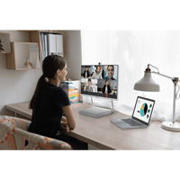Sistema de Videoconferencia Todo en Uno DeskVision A24 de Yealink con cámara 4K y pantalla táctil de 24”